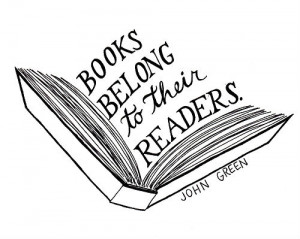 Books belong to their readers.