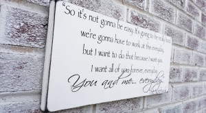 Romantic The Notebook quote sign, Wedding Signs, Engagement party ...