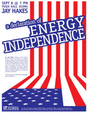 Poster Energy Independence