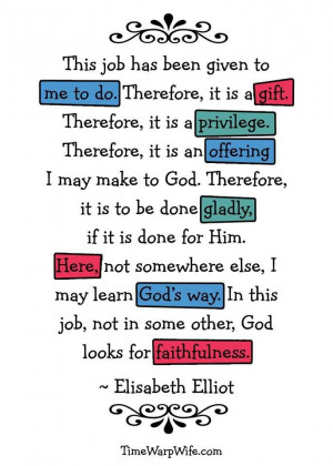 Elisabeth Elliott shares from her heart ~