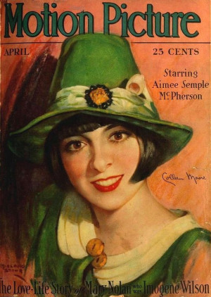 Colleen Moore, Motion Picture Magazine, April 1929: Magazine Covers ...