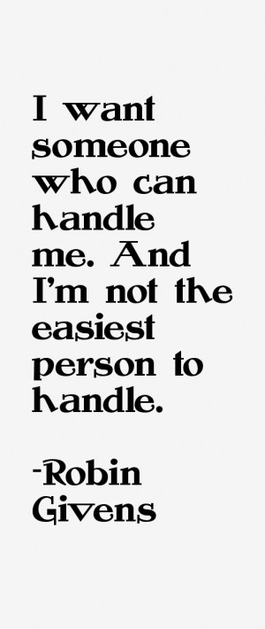 Robin Givens Quotes & Sayings