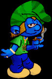 Weed Smurf Graphics | Weed Smurf Pictures | Weed Smurf Photos