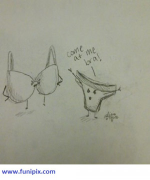bra drawing funny panties