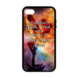 Tinkerbell Peter Pan Quote Case For iPhone 4/4S