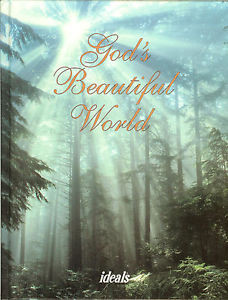 Gods-Beautiful-World-Bible-verses-w-color-nature-photography-Ideals-HB