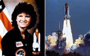 Sally Ride In Space · sally ride was the first
