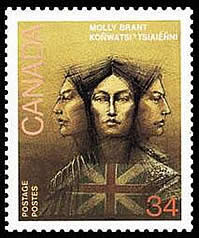 Molly and Joseph Brant