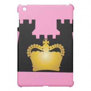 Castle and Crown - Royalty of Kings and Queens Cover For The iPad Mini