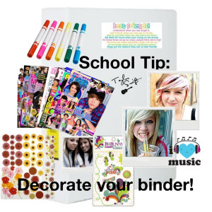 ... your pictures and arrange them in your binder clear pocket.•Now put