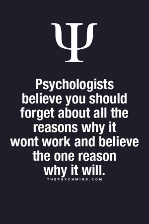... the reasons why it won t work and believe the one reason why it will