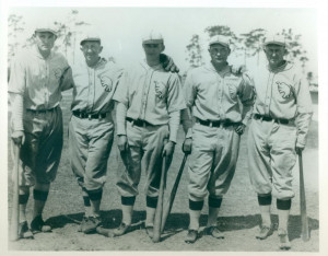 ... easy. Looks like 1927 spring training. Only year Wheat was on team