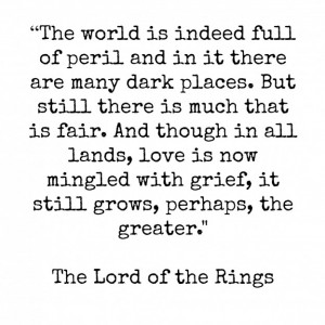 Tolkien Quotes to Live By