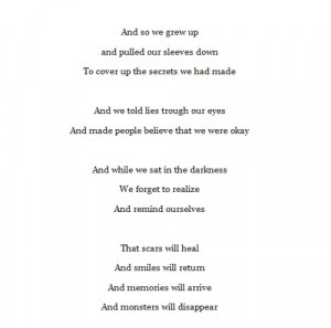 Cutting Poems Quotes Love quote happy depressed