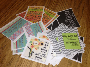printed and laminated these wallet-sized printable quotes about ...