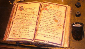Regrettably I am not permitted to show the actual spellbook – sorry!