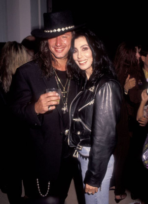 Richie Sambora and Cher Bono - 1988