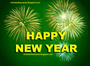 Happy New Year with Blessings. Free christian quotes images for ...