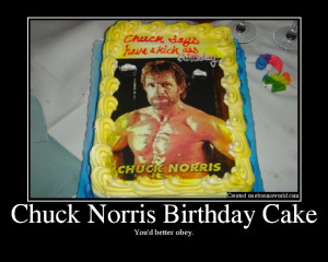 Re: Happy Birthday Chuck Norris