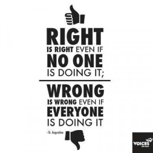 Do what's right quote