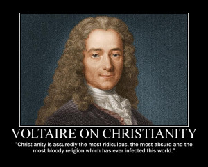 Voltaire on Christianity by fiskefyren