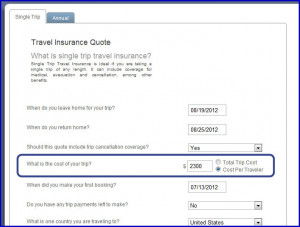 When getting a travel insurance quote, you’ll need to calculate your ...