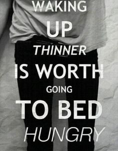 thinspo quotes more stop eating pro ana beds proana quote motivation ...