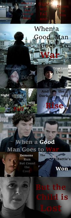 when a good man goes to war sherlock doctor who mash up doctor who