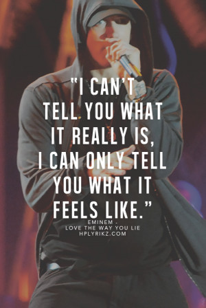More Eminem Quotes Here