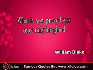 You Are Currently Browsing 15 Most Famous Quotes By William Blake