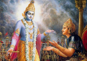 Krishna talks in Bhagavad Gita about the demoniac qualities&Godly ...