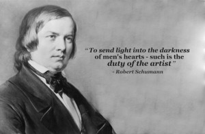 robert schumann send light into the darkness