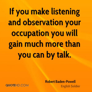 Robert Baden-Powell Quotes