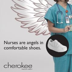 Nurses are angels in comfortable shoes. #Nurses #Quotes #Inspiration # ...