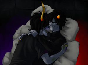homestuck Gamzee Makara Karkat karkat vantas gamzee moirails Gamkar ...