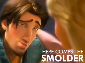 The smolder-love that moment:D hilarious..