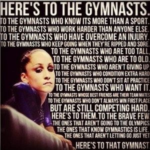 Gymnastics Quotes