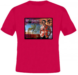 Magnum P I TV Show T Shirt