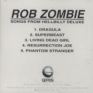 Details about WHITE ROB ZOMBIE HELLBILLY DELUXE ACETATE CD U PICK 2ND ...