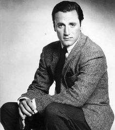 Sylvester Stallone's father- Frank Stallone, b&w, what a similarity