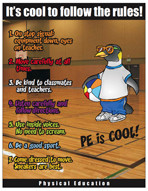 PE Rules Poster