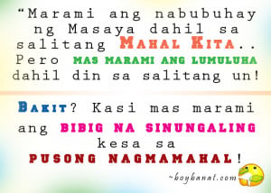 Funny Love Quotes For Him Tagalog