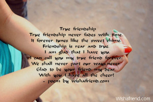 True Friends Poems True friendship true