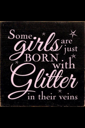 Glitter girls...