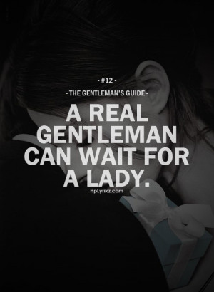 The Gentleman's Guide #12