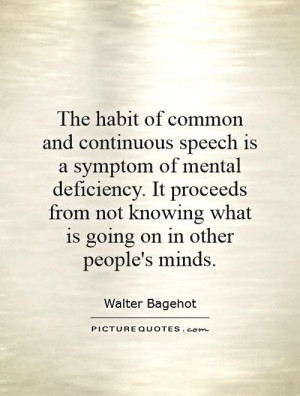 ... not knowing what is going on in other people's minds. Picture Quote #1