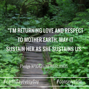 returning Love and Respect to Mother Earth, may it sustain her ...