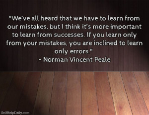 ... Learning From Mistakes ~ Quote About Learning from Our MIstakes | Self