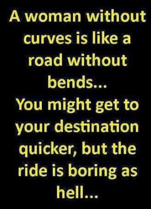 Nice quote!Danger Curves, Sexy, Inspiration, Awesome Quotes, Curvy ...