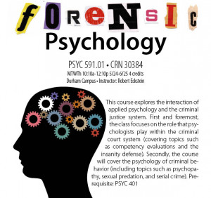 Forensic Psychology Forensic psychology psyc